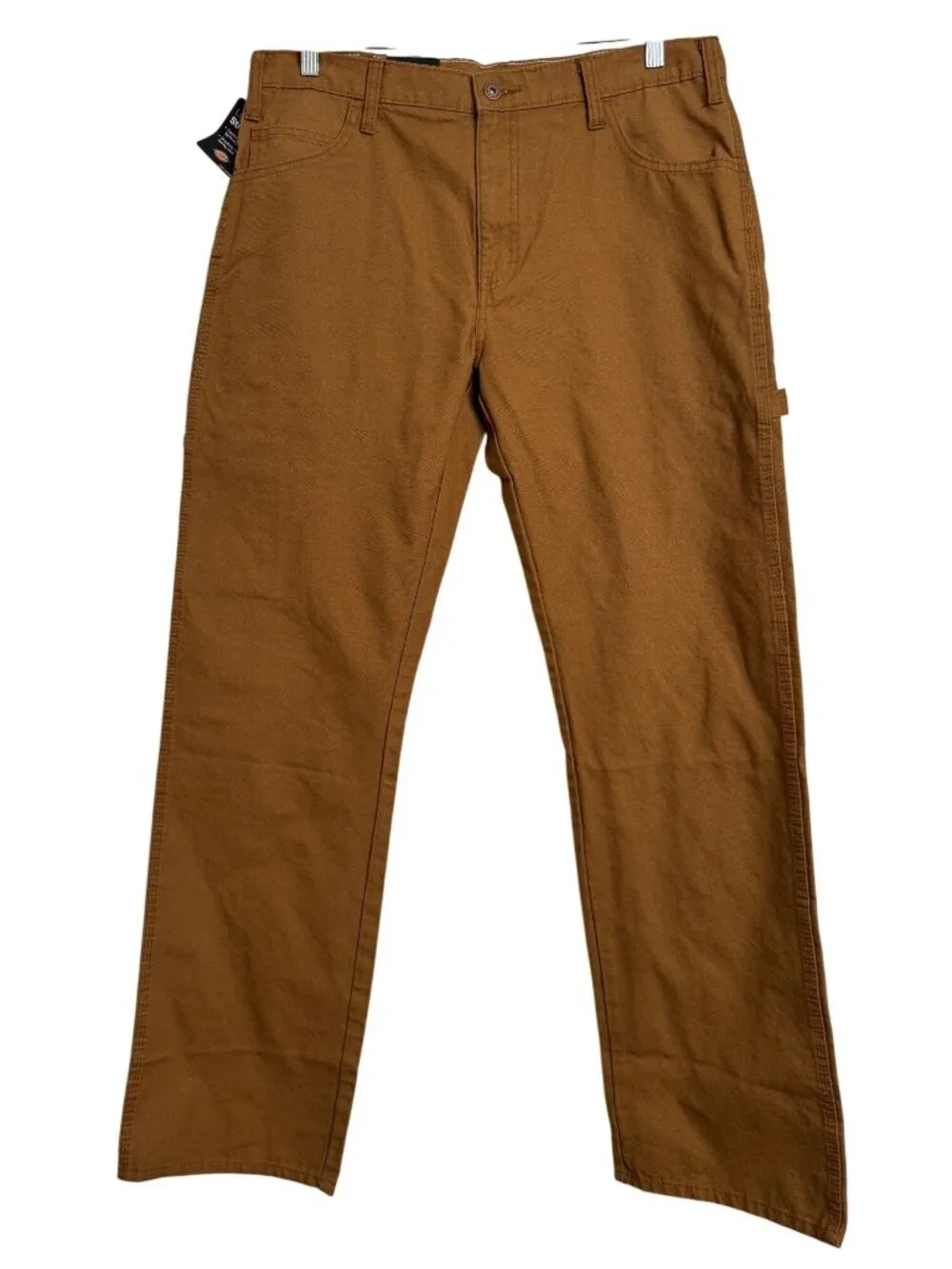 Dickies Carpenter Duck Pants 34/34 Straight Leg NWT Lightweight Canvas Cargo